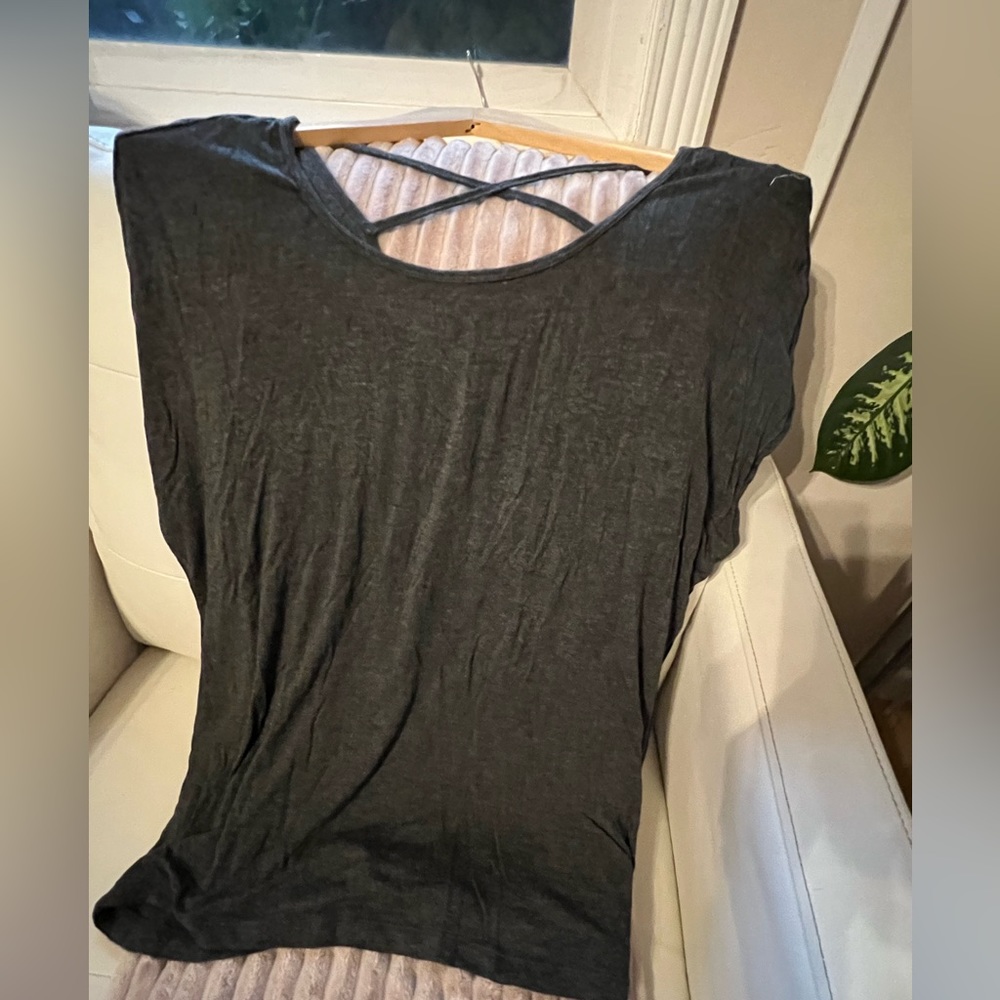 Gaiam Flowy Strappy Back Shirt